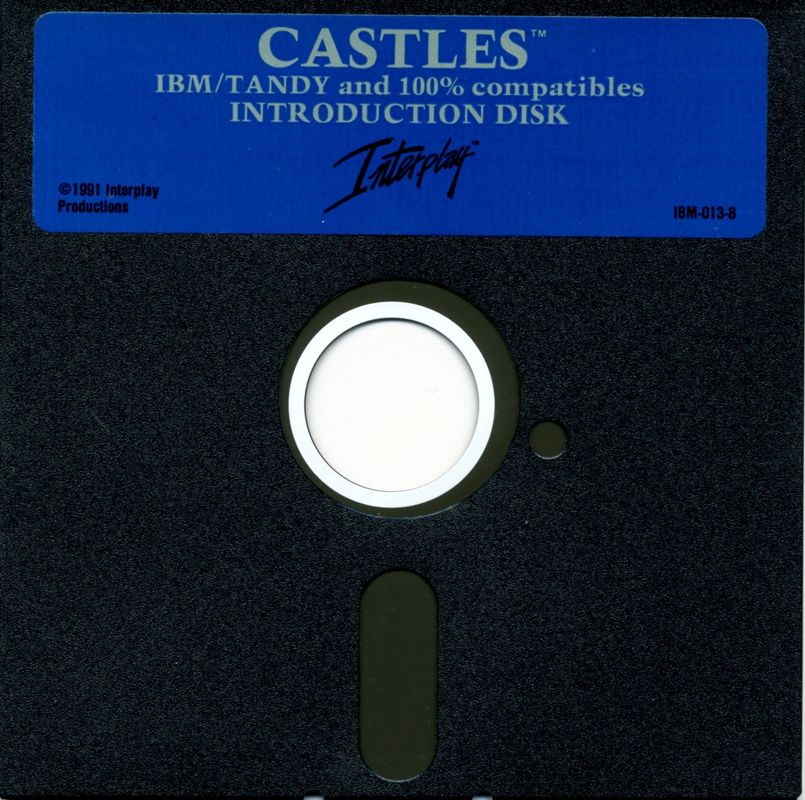 Media for Castles (DOS): 5.25" Introduction Disk