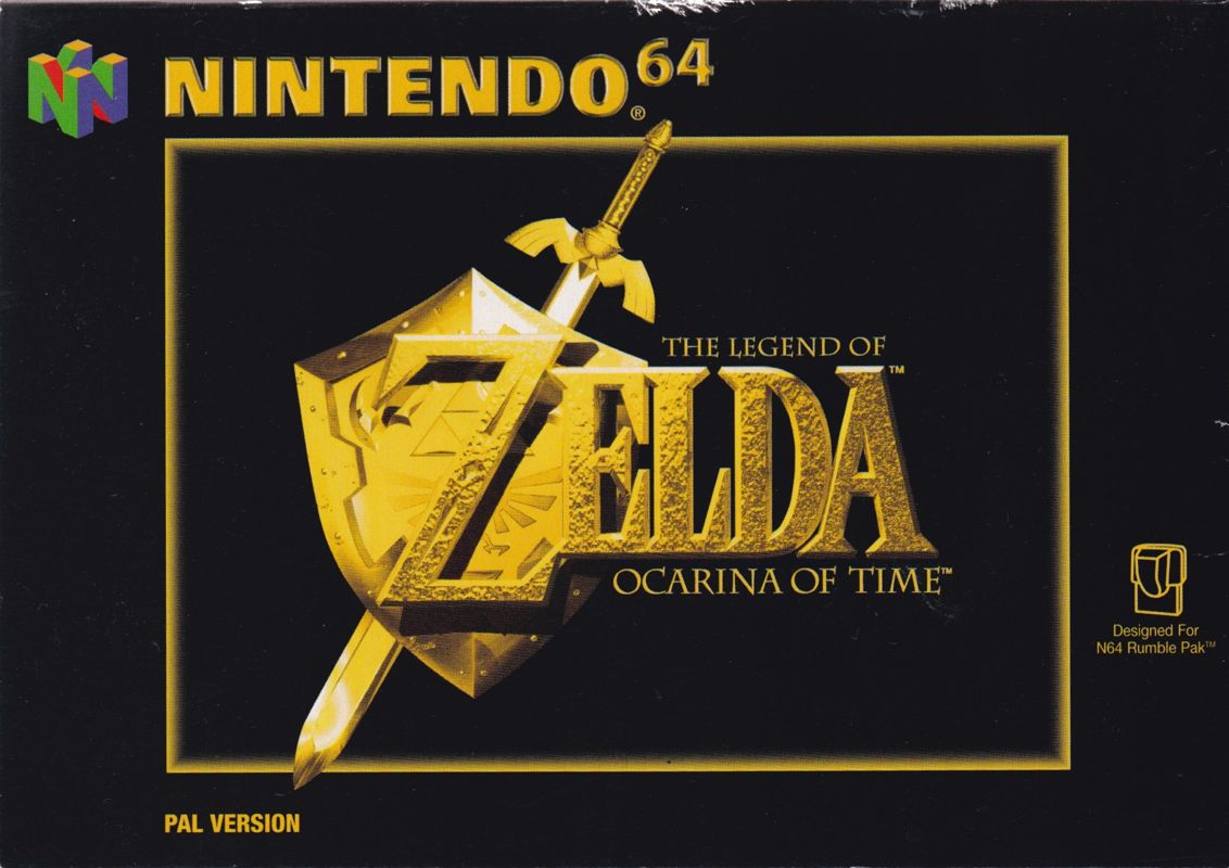 Front Cover for The Legend of Zelda: Ocarina of Time (Nintendo 64)