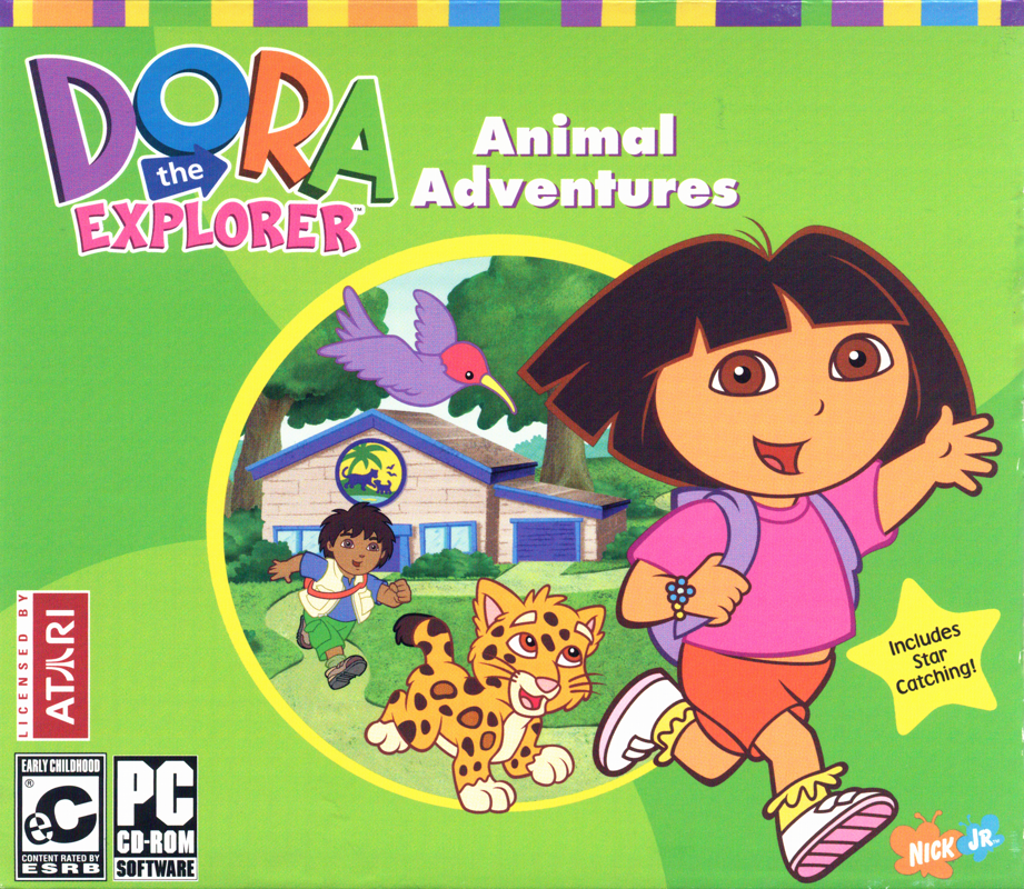 Front Cover for Dora the Explorer: Animal Adventures (Windows)