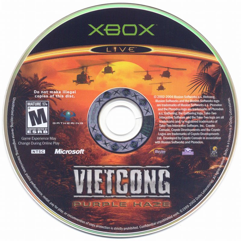 Media for Vietcong: Purple Haze (Xbox)