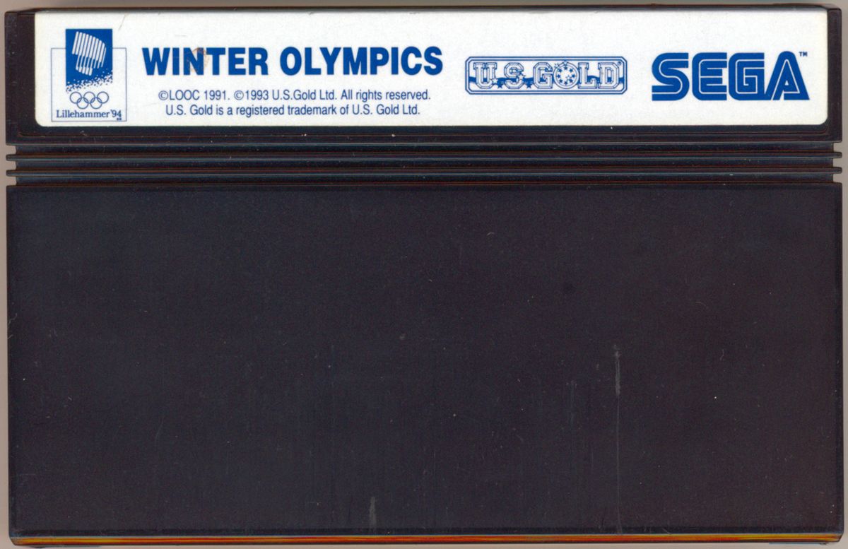 Media for Winter Olympics: Lillehammer '94 (SEGA Master System) (Kixx Release)