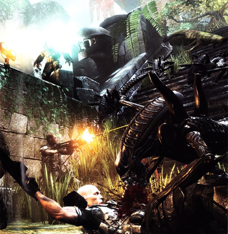 Aliens vs Predator cover or packaging material MobyGames