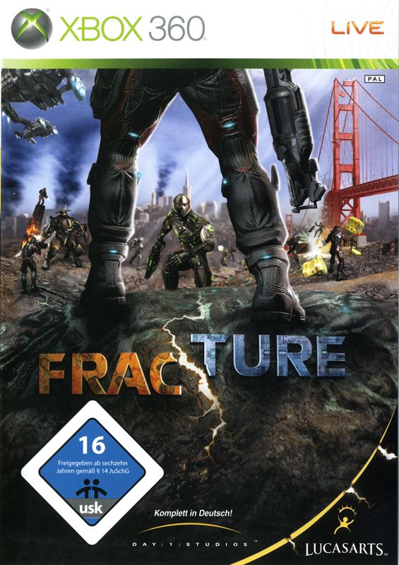 Front Cover for Fracture (Xbox 360)