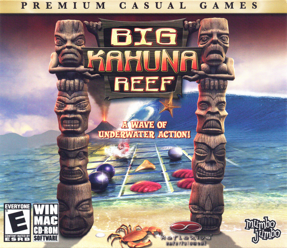 Front Cover for Big Kahuna Reef (Macintosh and Windows)
