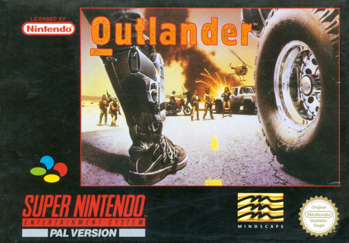 Front Cover for Outlander (SNES)