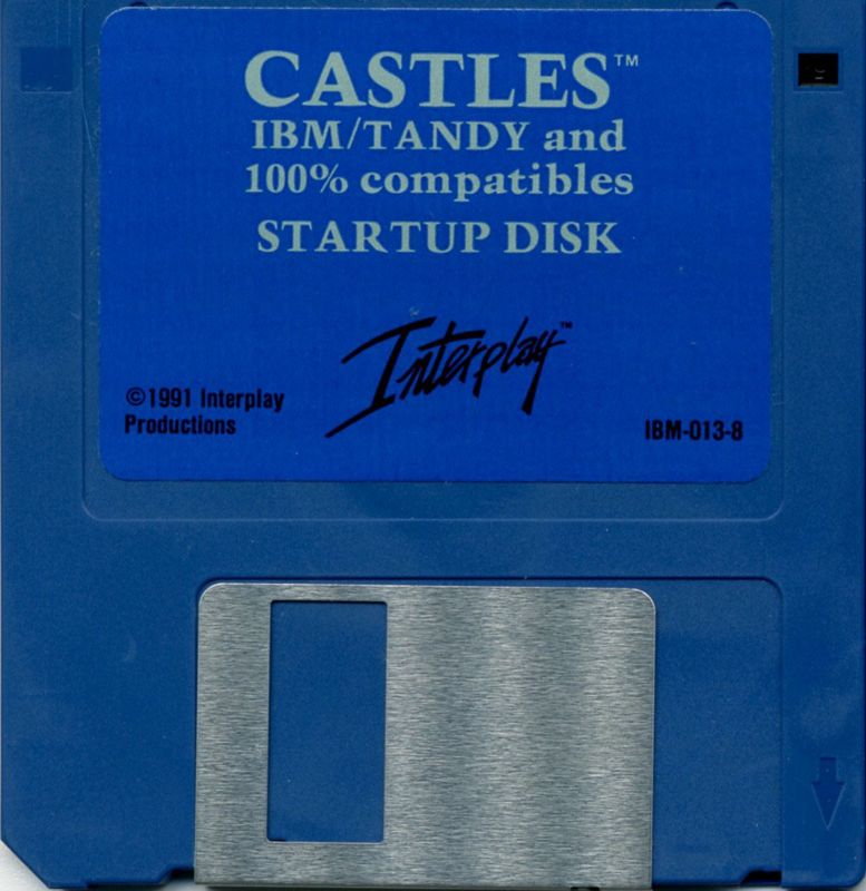 Media for Castles (DOS): 3.5" Startup Disk
