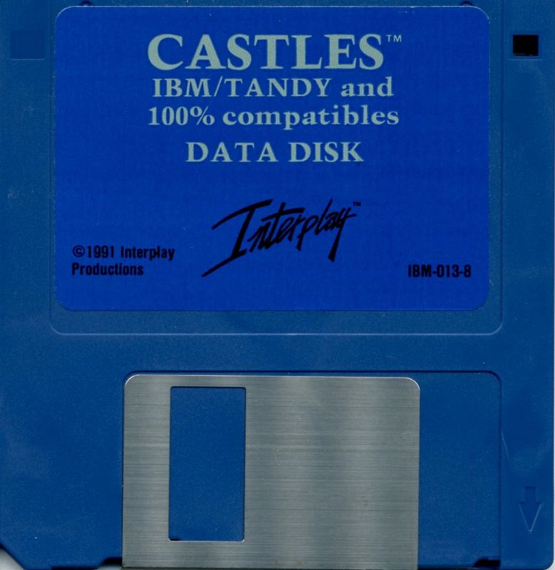 Media for Castles (DOS): 3.5" Data Disk