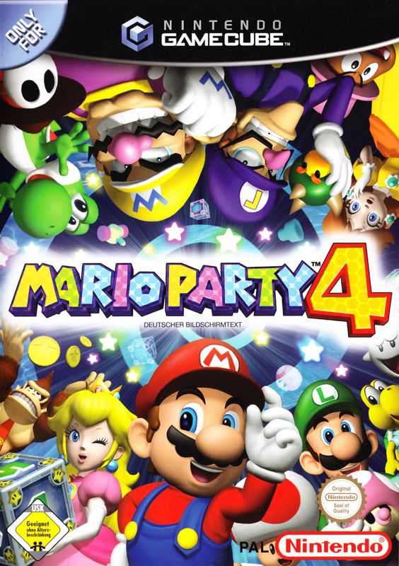 Front Cover for Mario Party 4 (GameCube)