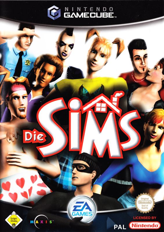 Front Cover for The Sims (GameCube)