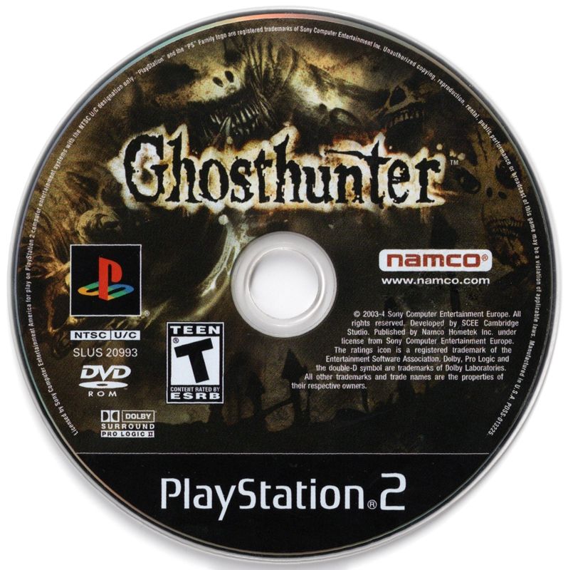 Media for Ghosthunter (PlayStation 2)