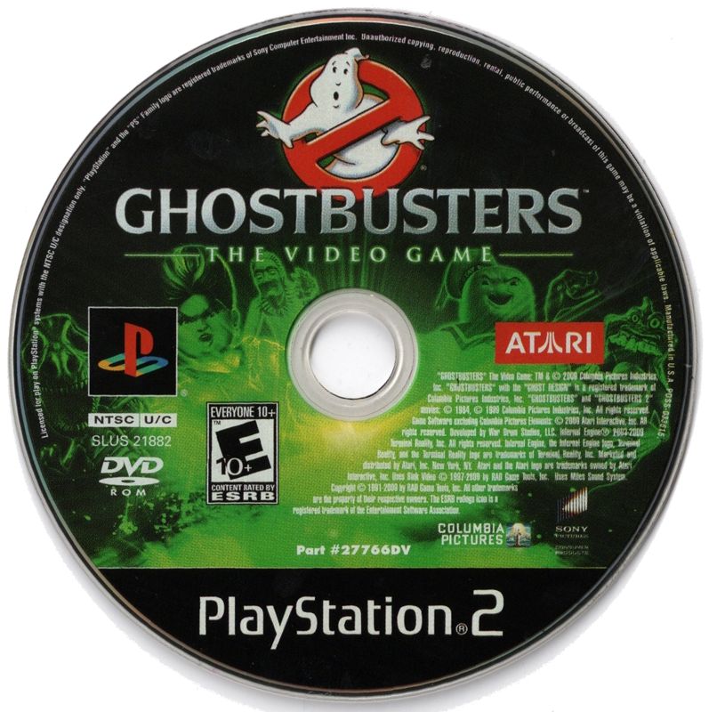 Media for Ghostbusters: The Video Game (PlayStation 2)