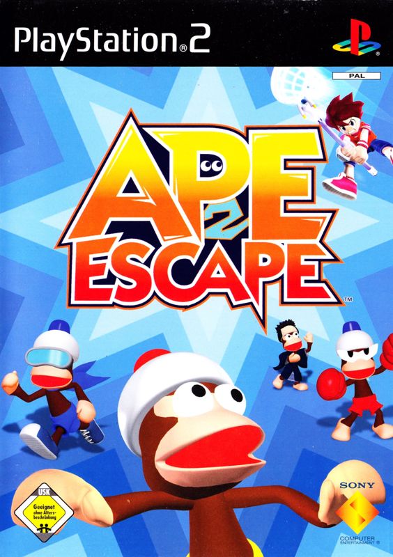 Front Cover for Ape Escape 2 (PlayStation 2)