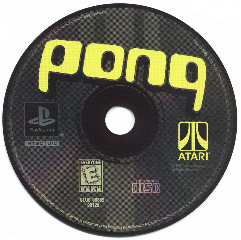 Media for Pong: The Next Level (PlayStation)