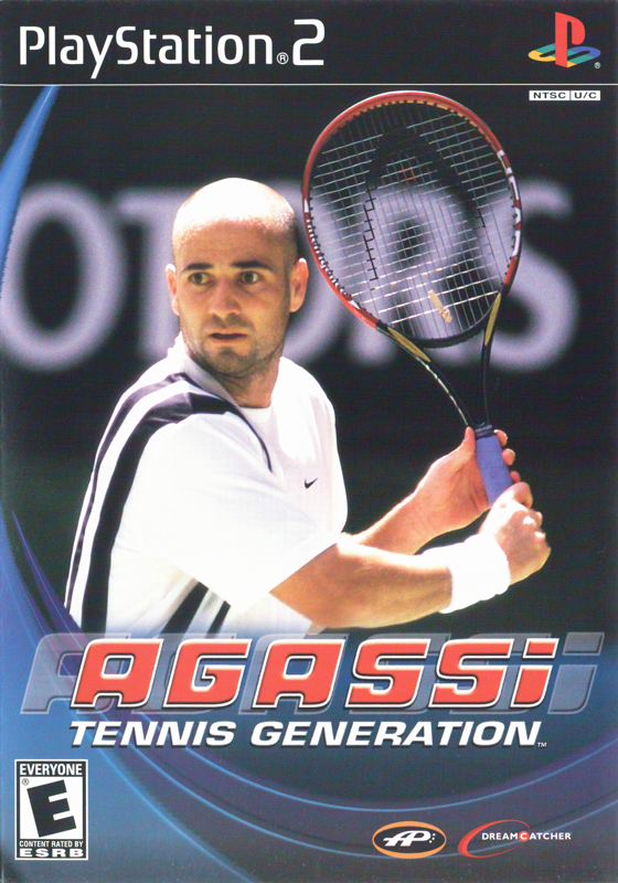 Front Cover for Agassi Tennis Generation 2002 (PlayStation 2)