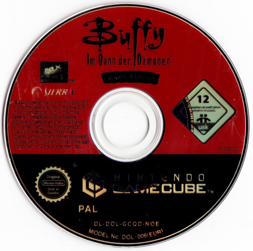 Media for Buffy the Vampire Slayer: Chaos Bleeds (GameCube)