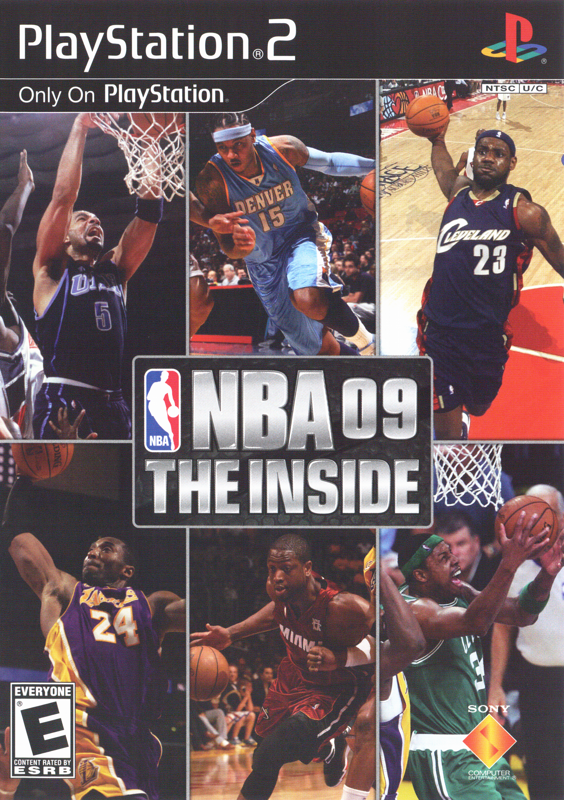 Front Cover for NBA 09: The Inside (PlayStation 2)