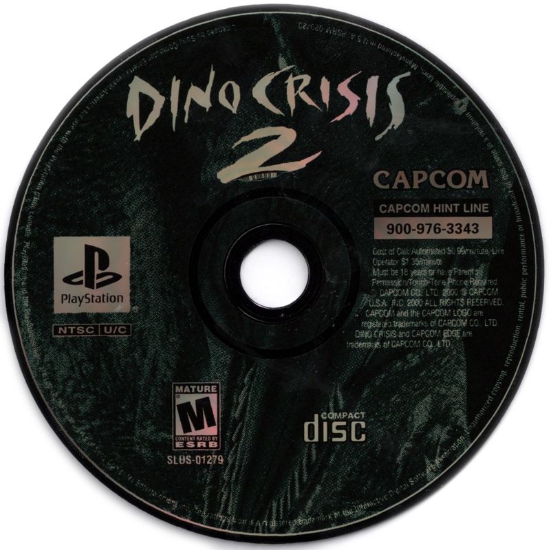 Media for Dino Crisis 2 (PlayStation)