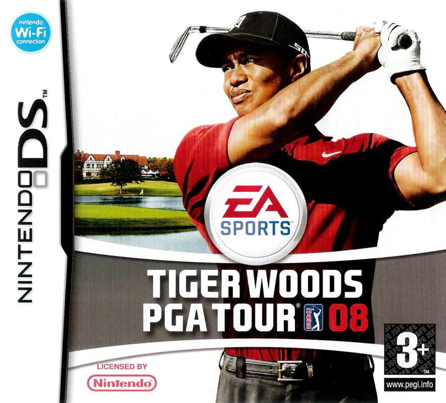 Front Cover for Tiger Woods PGA Tour 08 (Nintendo DS)