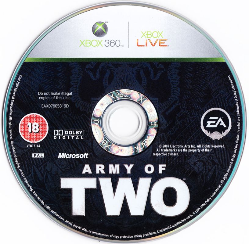 Media for Army of Two (Xbox 360)