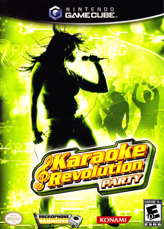 Front Cover for Karaoke Revolution: Party (GameCube)