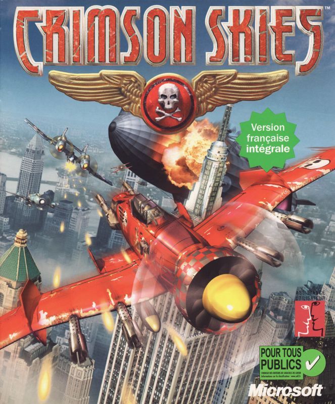 Front Cover for Crimson Skies (Windows)