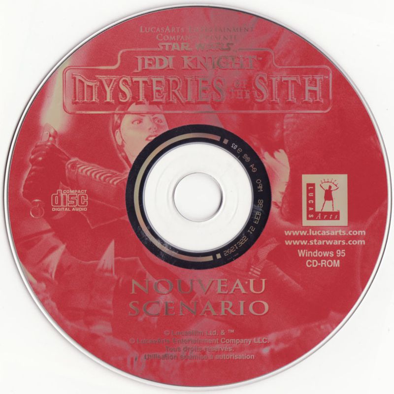Media for Star Wars: Jedi Knight - Mysteries of the Sith (Windows)
