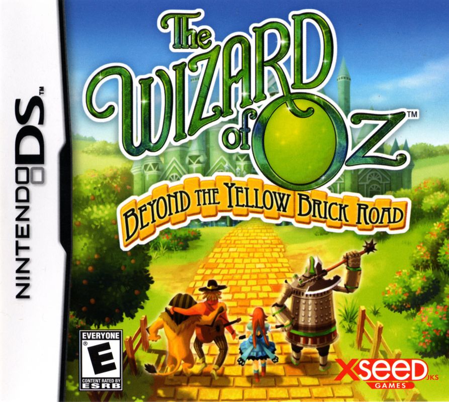 Front Cover for The Wizard of Oz: Beyond the Yellow Brick Road (Nintendo DS)