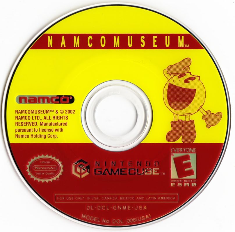 Media for Namco Museum (GameCube)