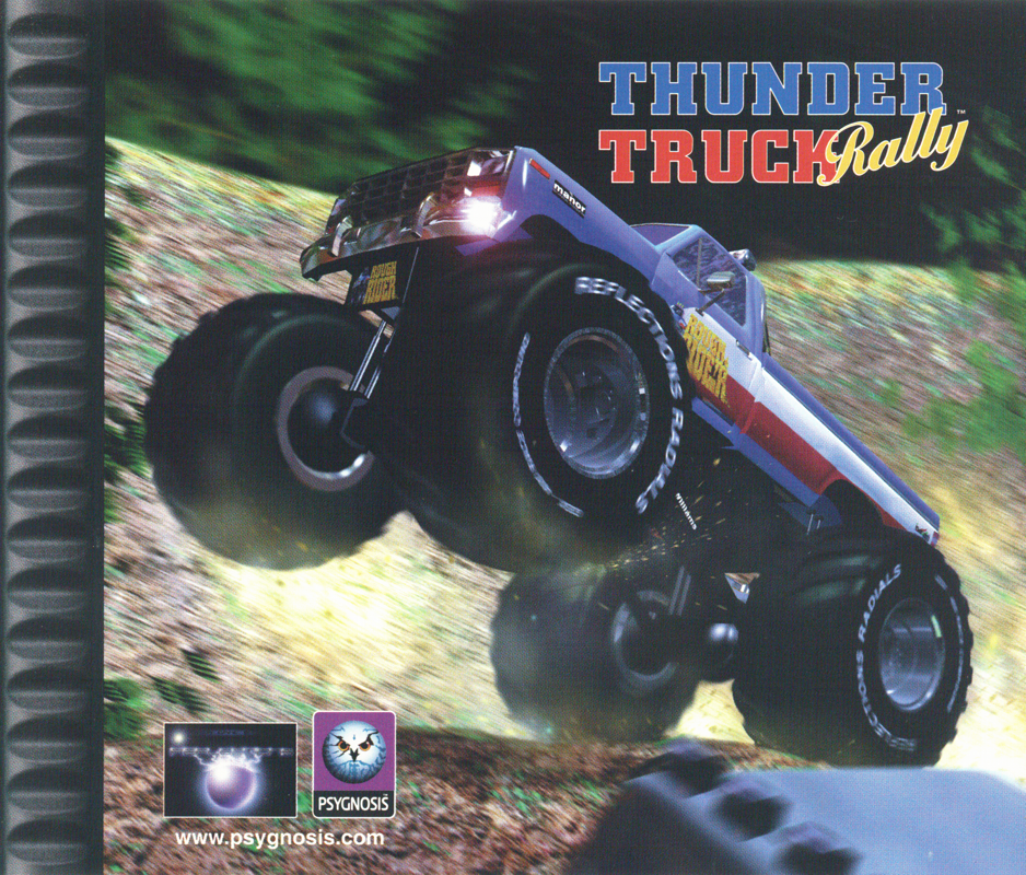 Inside Cover for Thunder Truck Rally (PlayStation)