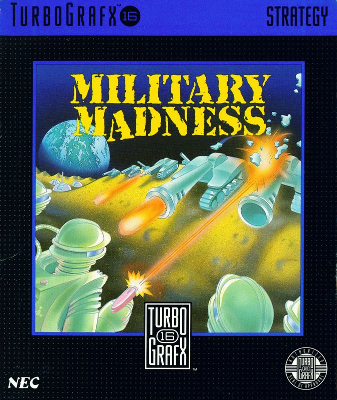 Front Cover for Military Madness (TurboGrafx-16)
