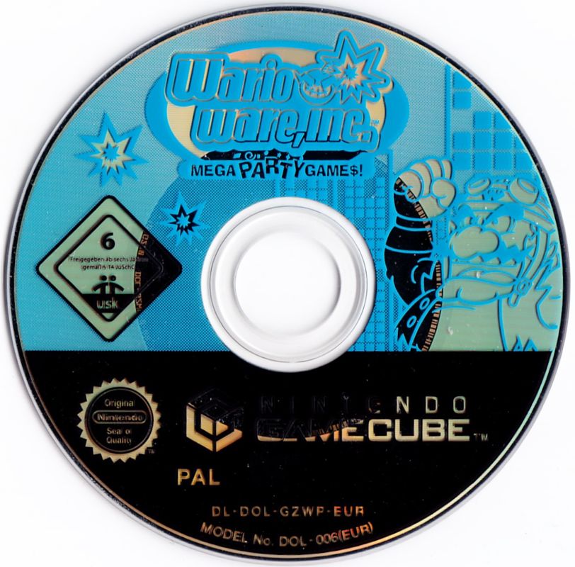 Media for WarioWare, Inc.: Mega Party Game$! (GameCube)
