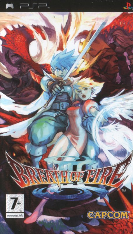 Front Cover for Breath of Fire III (PSP)