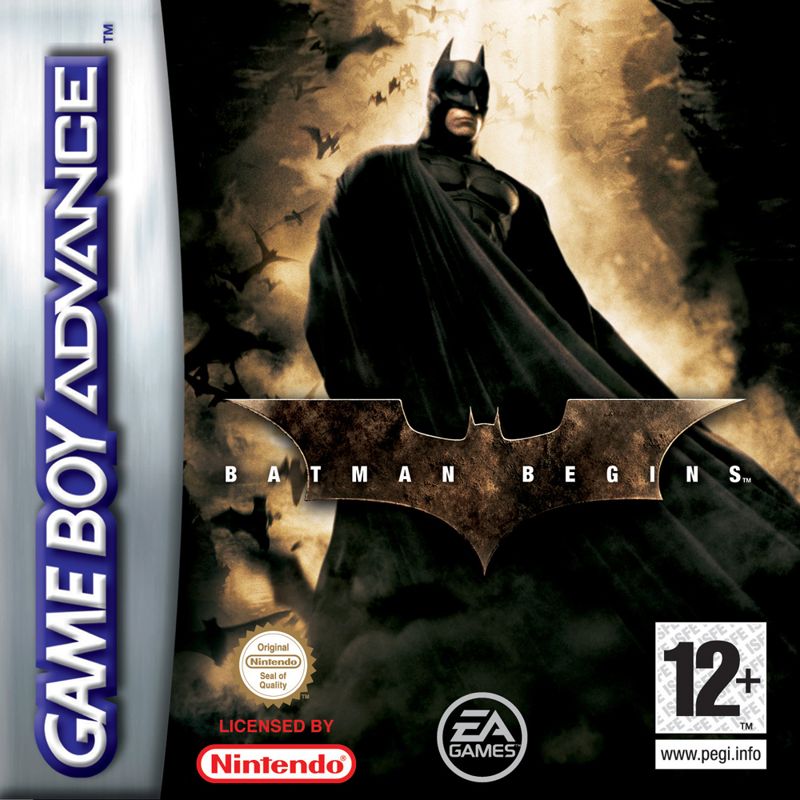 Front Cover for Batman Begins (Game Boy Advance)