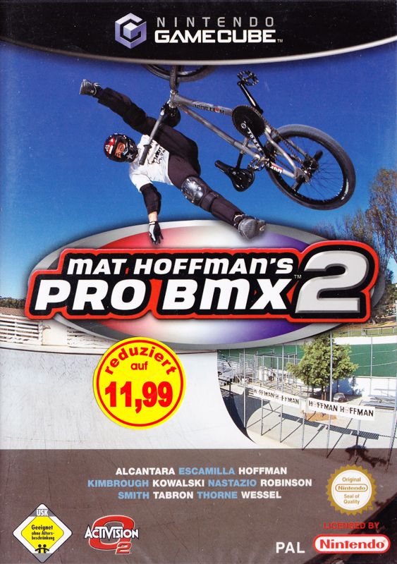 Front Cover for Mat Hoffman's Pro BMX 2 (GameCube)