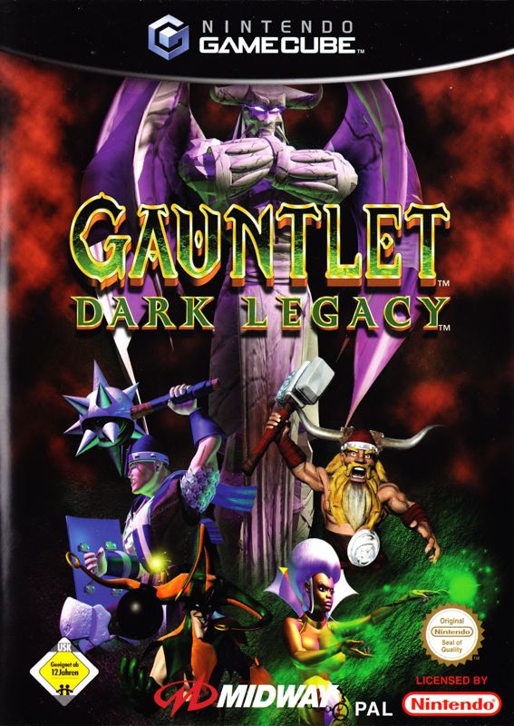 Front Cover for Gauntlet: Dark Legacy (GameCube)