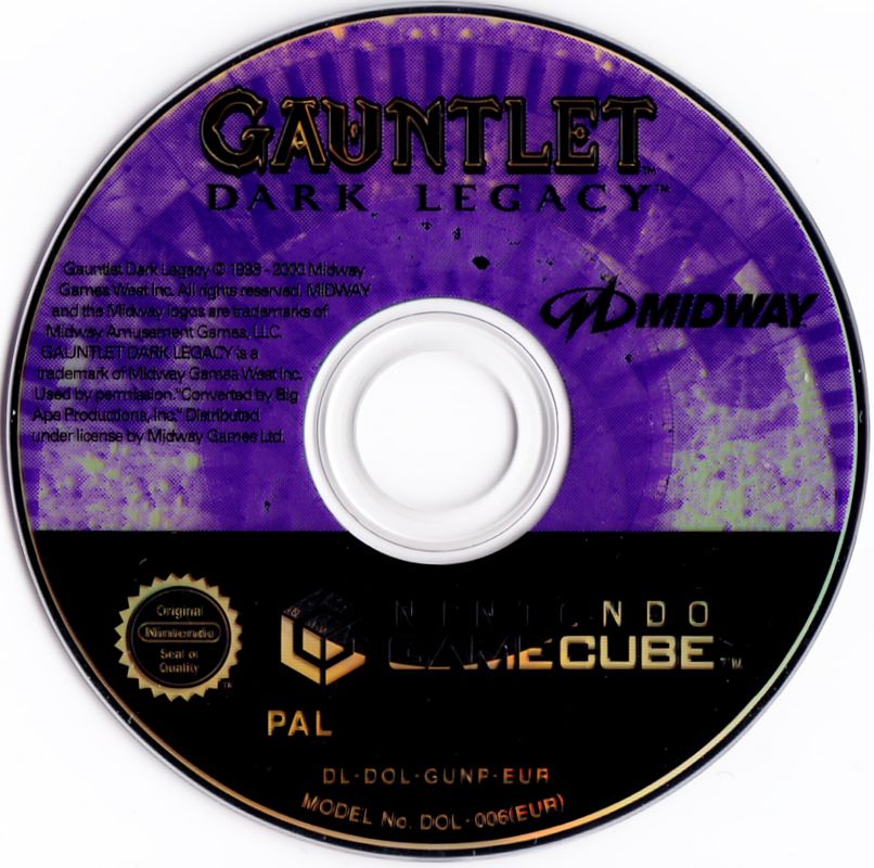 Media for Gauntlet: Dark Legacy (GameCube)