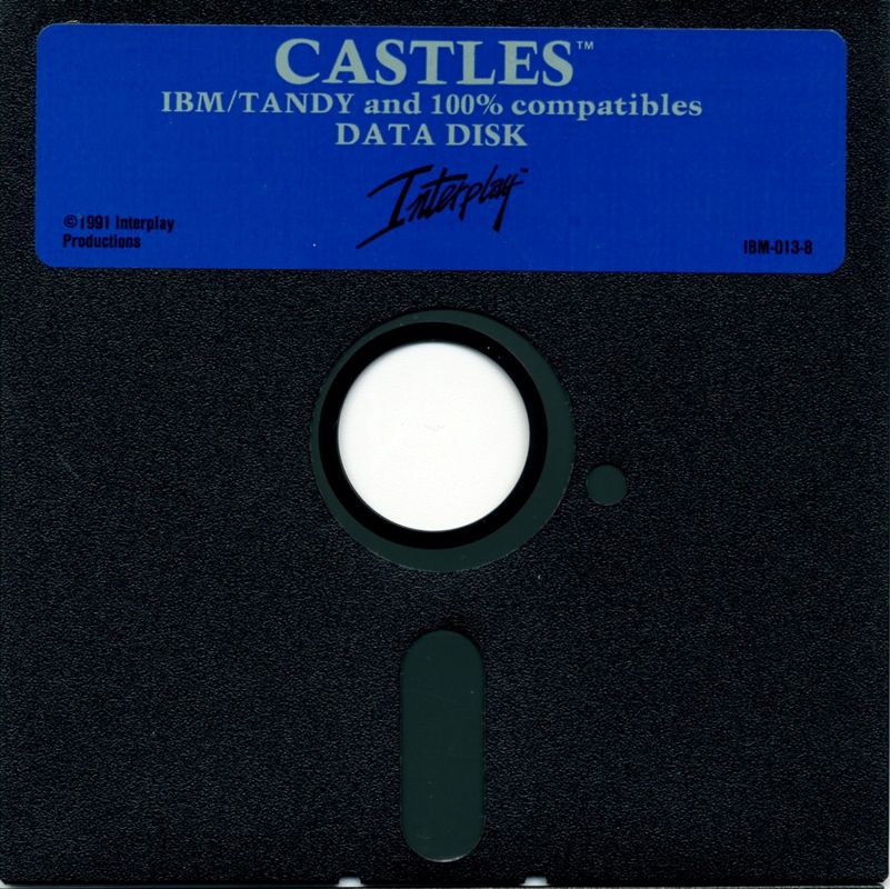 Media for Castles (DOS): 5.25" Data Disk
