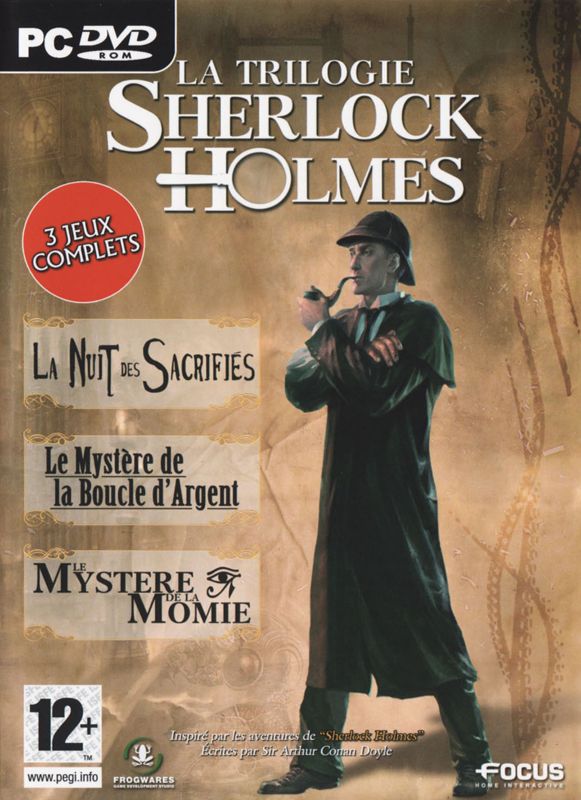 Front Cover for Sherlock Holmes Trilogy (Windows)