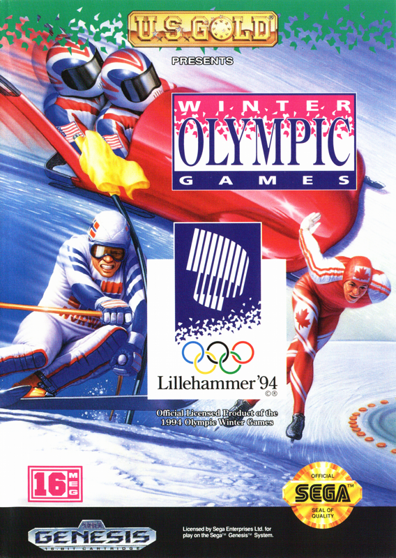 Front Cover for Winter Olympics: Lillehammer '94 (Genesis)