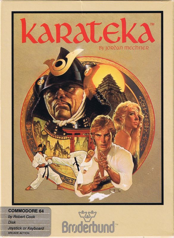 Front Cover for Karateka (Commodore 64)