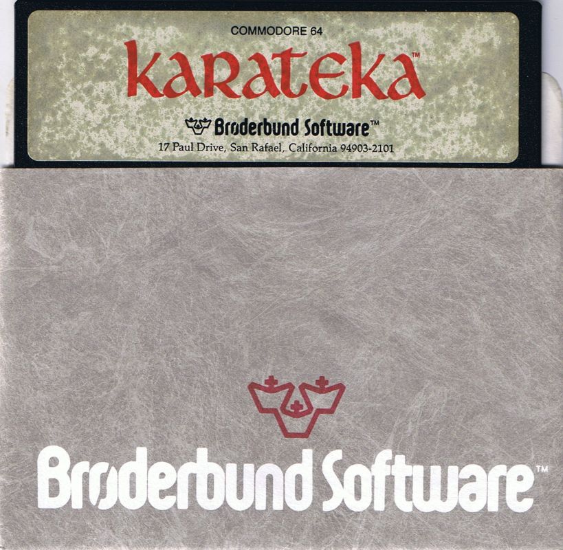 Media for Karateka (Commodore 64)