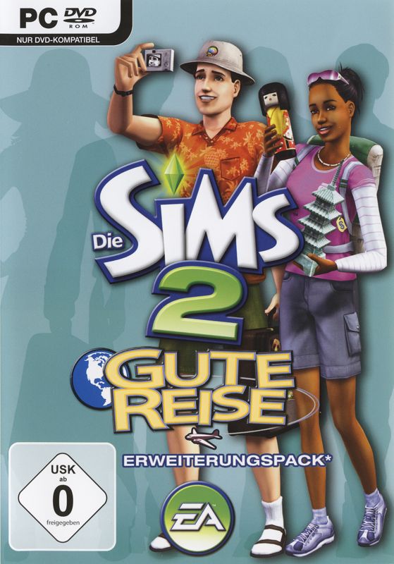 Front Cover for The Sims 2: Bon Voyage (Windows) (Re-release)