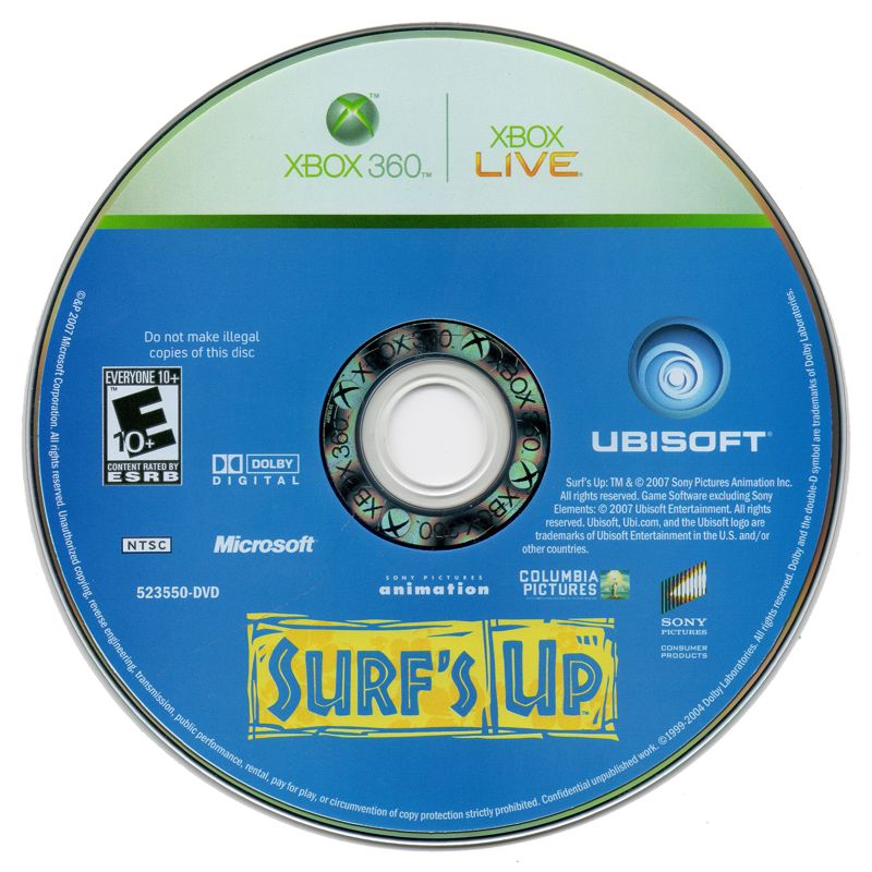 Media for Surf's Up (Xbox 360)