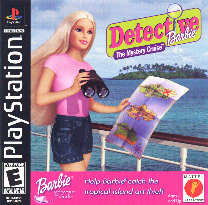 Front Cover for Detective Barbie: The Mystery Cruise (PlayStation)