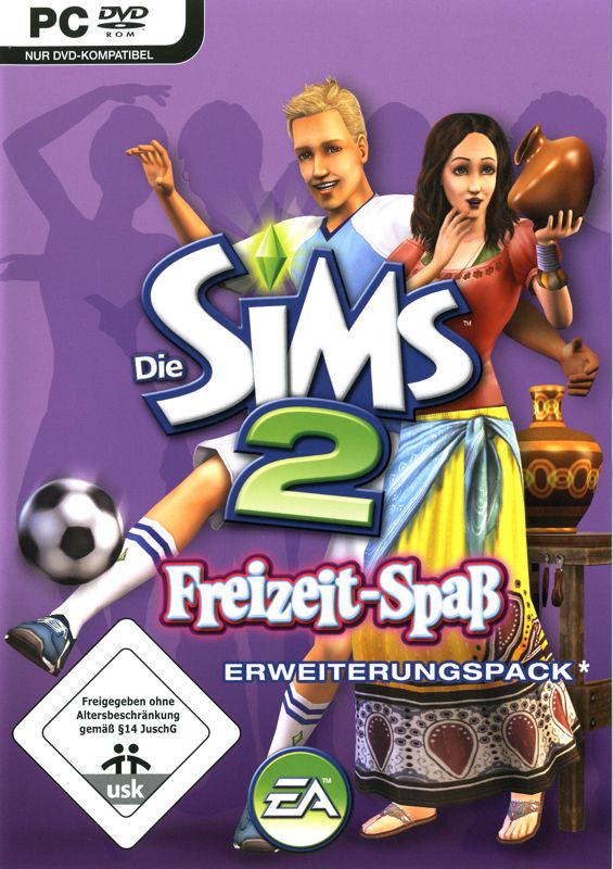 Front Cover for The Sims 2: FreeTime (Windows) (Re-release)