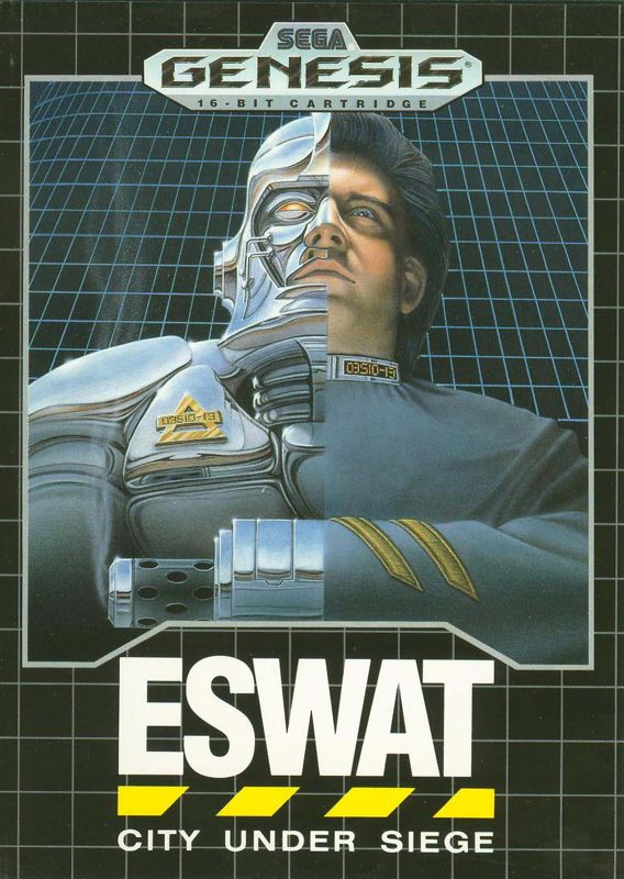 Front Cover for ESWAT: City under Siege (Genesis)