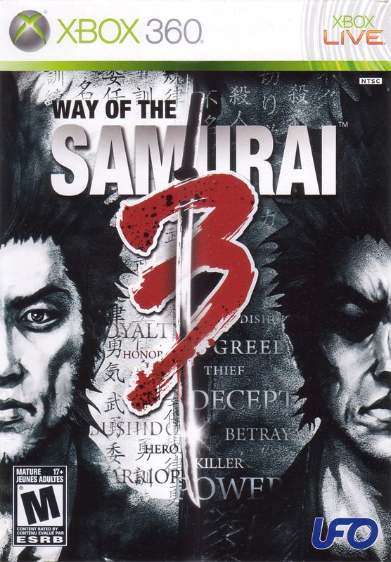Front Cover for Way of the Samurai 3 (Xbox 360)