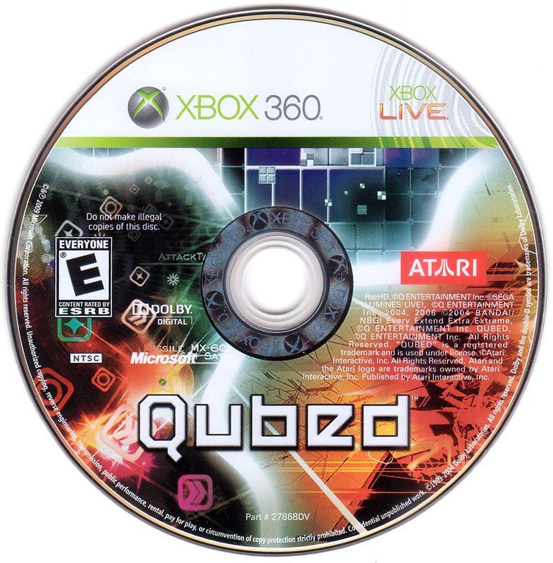 Media for Qubed (Xbox 360)