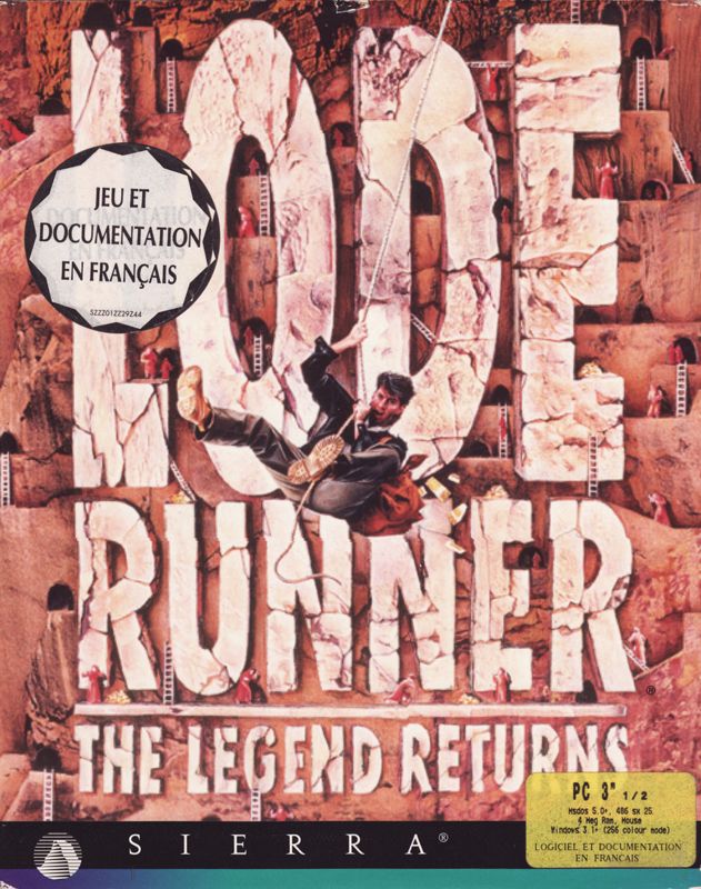 Front Cover for Lode Runner: The Legend Returns (Windows 3.x)