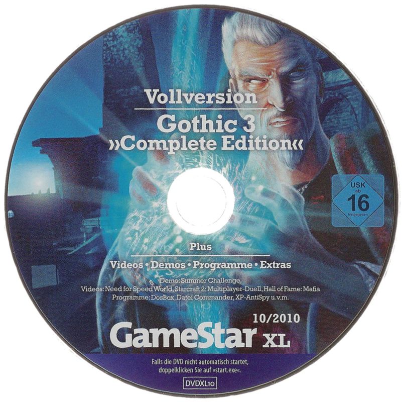 Media for Gothic 3 (Windows) (GameStar XL 10/2010 covermount)
